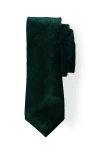 Lands' End Pattern Necktie In Deep Forest