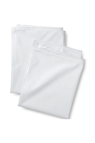 Lands' End Pillow Protectors (set Of 2) In White