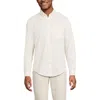 Lands' End Pinwale Corduroy Shirt In White