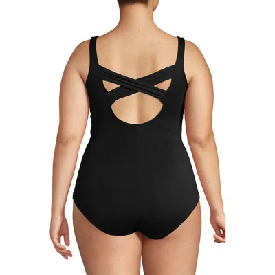 Lands' End Plus Size G-cup Slender Suit Carmela One Piece Swimsuit
