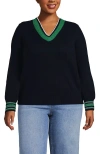 Lands' End Plus Size Drifter Set In Black