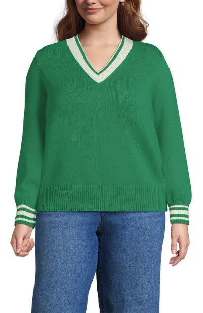 Lands' End Plus Size Drifter Set In Green