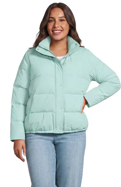 Lands' End Plus Size Max 600 Down Puffer Jacket In Red