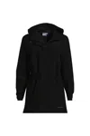 Lands' End Plus Size Squall Packable Waterproof Raincoat In Black