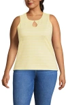Lands' End Supima Keyhole Tank