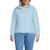 Lands' End Wanderfree Insulated Jacket In Sunwashed Blue