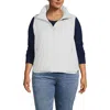 Lands' End Wanderfree Insulated Vest In Light Mist