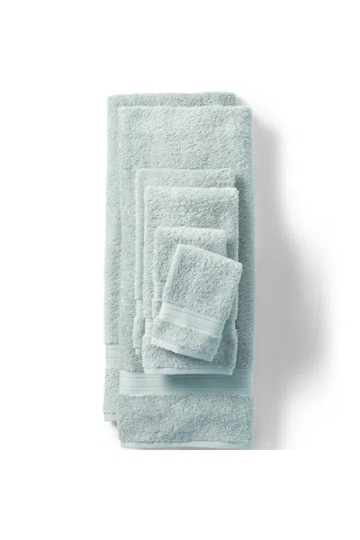 Lands' End Premium Supima Cotton 6-piece Bath Towel Set In Blue