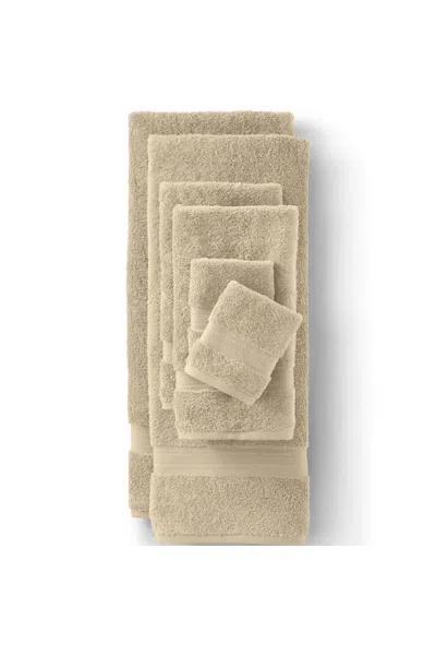 Lands' End Premium Supima Cotton 6-piece Bath Towel Set In Neutral