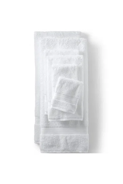 Lands' End Premium Supima Cotton 6-piece Bath Towel Set In White