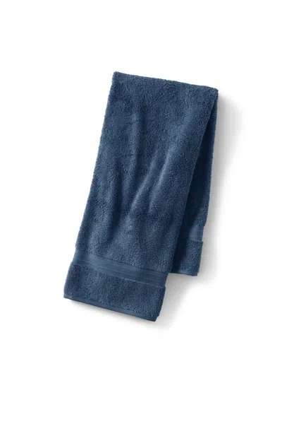 Lands' End Premium Supima Cotton Bath Sheet In Blue