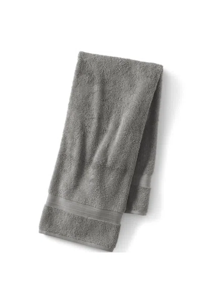 Lands' End Premium Supima Cotton Bath Sheet In Gray