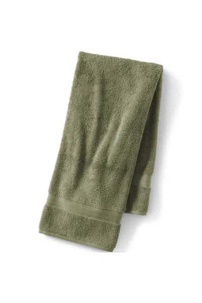 Lands' End Premium Supima Cotton Bath Sheet In Green