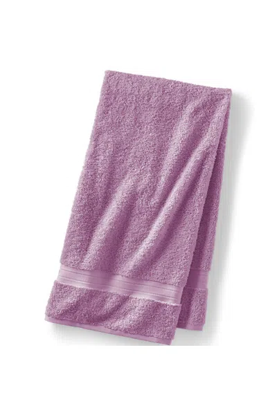 Lands' End Premium Supima Cotton Bath Sheet In Pink