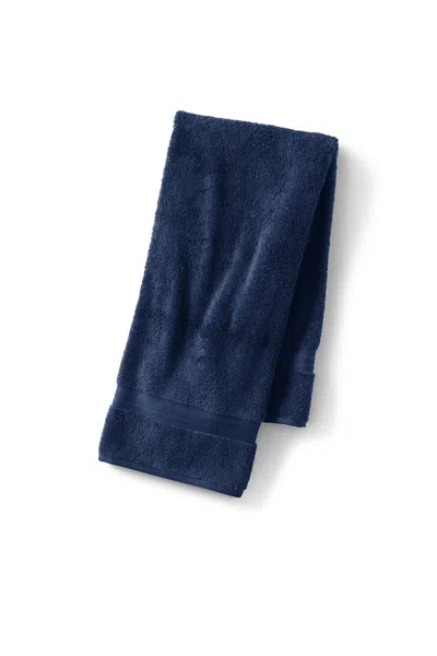 Lands' End Premium Supima Cotton Bath Towel In Black