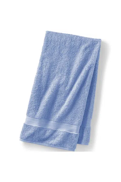 Lands' End Premium Supima Cotton Bath Towel In Blue