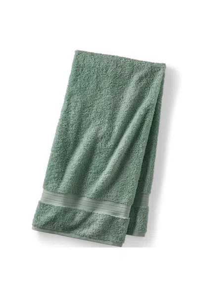 Lands' End Premium Supima Cotton Bath Towel In Green