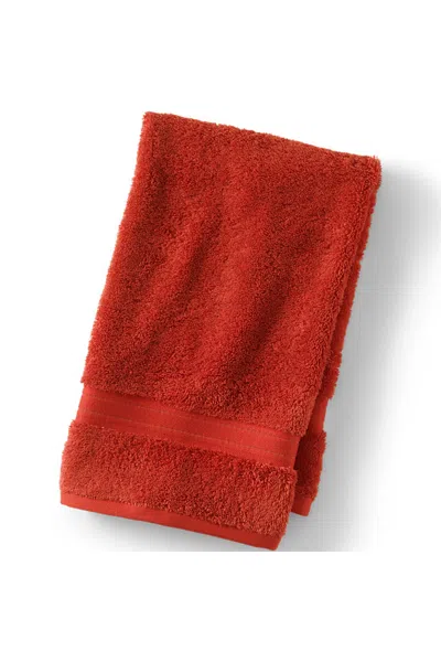 Lands' End Premium Supima Cotton Hand Towel In Red