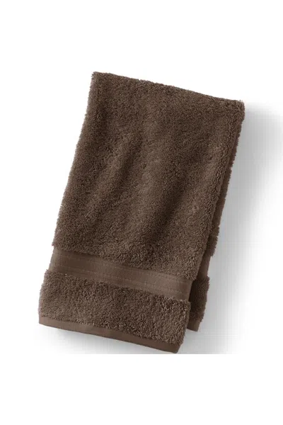 Lands' End Premium Supima Cotton Hand Towel In Brown