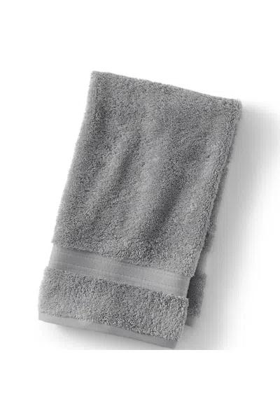 Lands' End Premium Supima Cotton Hand Towel In Gray