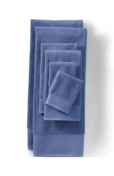 Lands' End Premium Supima Cotton Towel In Blue