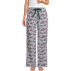 Lands' End Print Flannel Pajama Pants In Multi