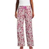 Lands' End Print Flannel Pajama Pants In Multi