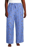 Lands' End Print Flannel Pajama Pants In Multi