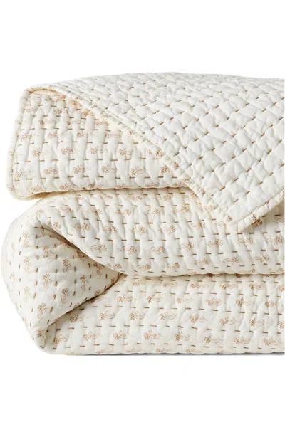Lands' End Printed Seed Stitch Quilt In Neutral
