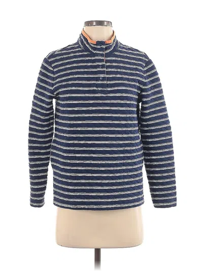 Pre-owned Lands' End Pullover Sweater In Blue