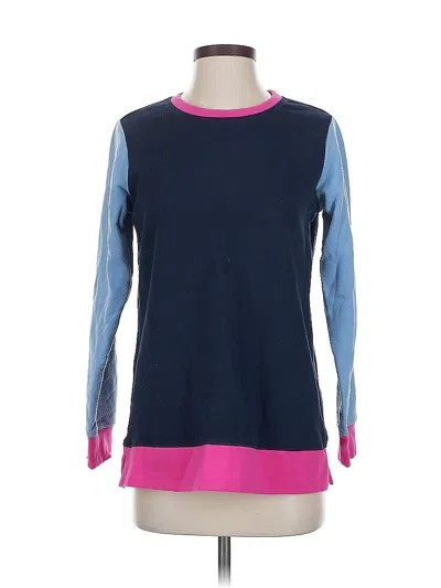 Pre-owned Lands' End Pullover Sweater In Blue