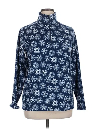 Pre-owned Lands' End Pullover Sweater In Blue