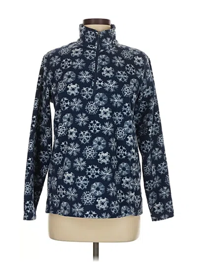 Pre-owned Lands' End Pullover Sweater In Blue