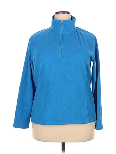 Pre-owned Lands' End Pullover Sweater In Blue