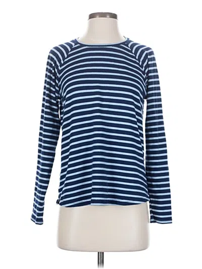 Pre-owned Lands' End Pullover Sweater In Blue