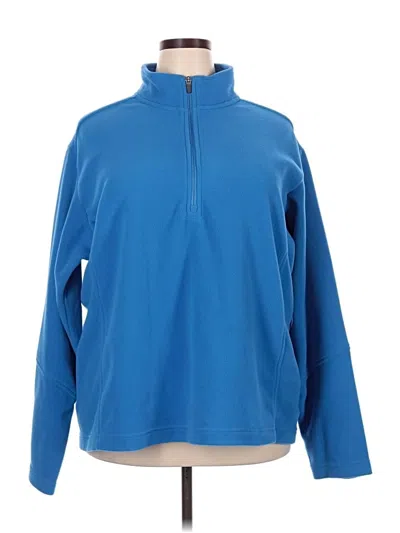 Pre-owned Lands' End Pullover Sweater In Blue