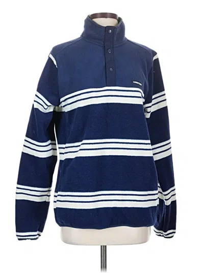 Pre-owned Lands' End Pullover Sweater In Blue