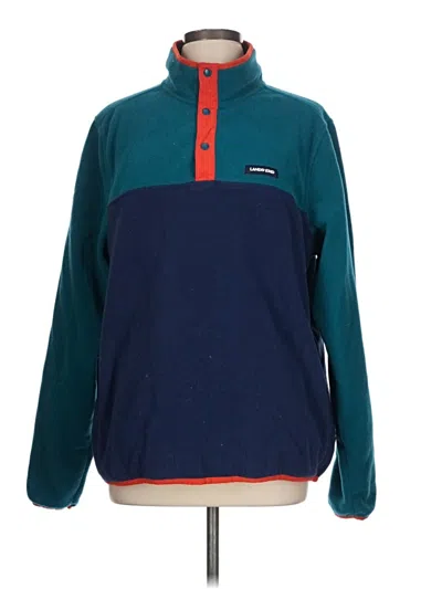 Pre-owned Lands' End Pullover Sweater In Blue