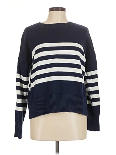 Pre-owned Lands' End Pullover Sweater In Blue