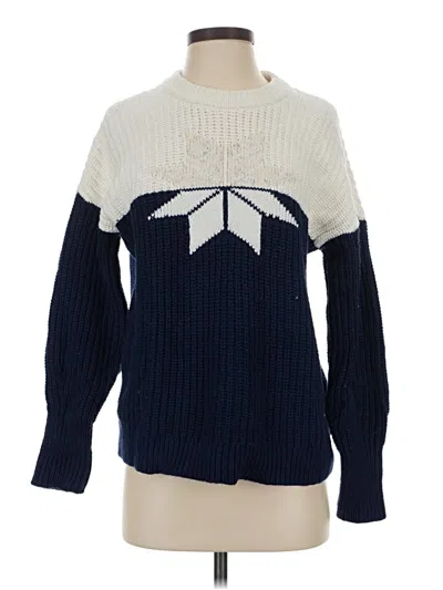 Pre-owned Lands' End Pullover Sweater In Blue