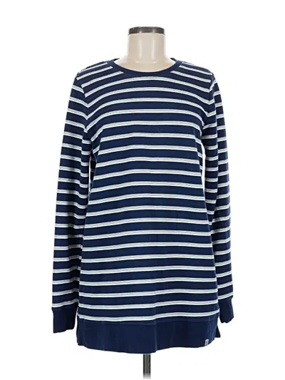 Pre-owned Lands' End Pullover Sweater In Blue