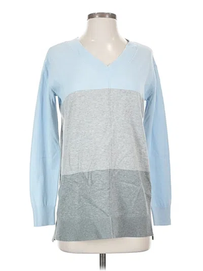 Pre-owned Lands' End Pullover Sweater In Blue
