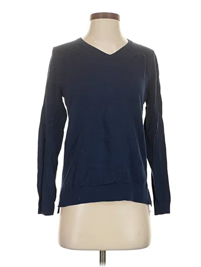 Pre-owned Lands' End Pullover Sweater In Blue