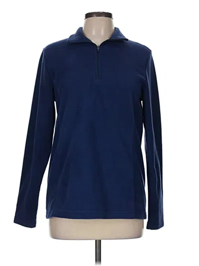 Pre-owned Lands' End Pullover Sweater In Blue