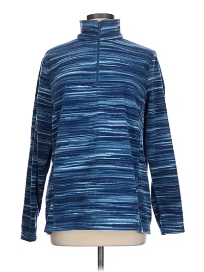 Pre-owned Lands' End Pullover Sweater In Blue
