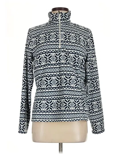 Pre-owned Lands' End Pullover Sweater In Blue