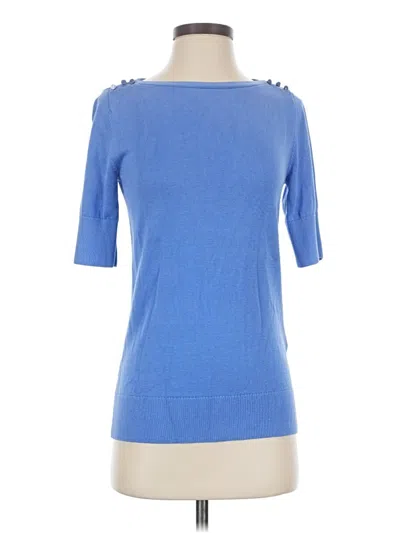Pre-owned Lands' End Pullover Sweater In Blue