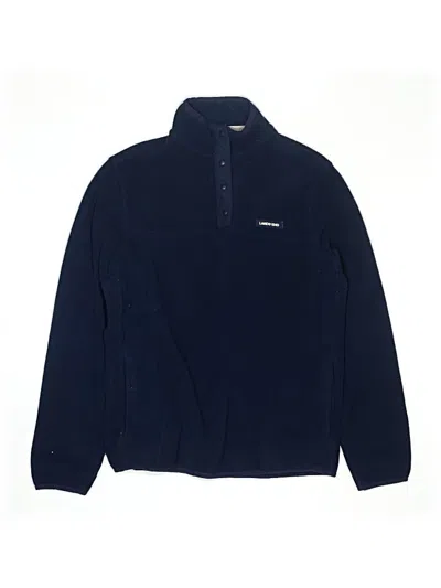 Pre-owned Lands' End Kids'  Pullover Sweater In Blue