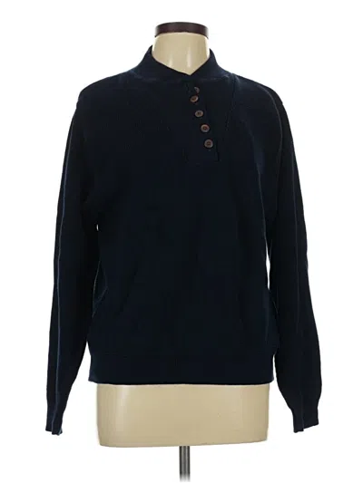 Pre-owned Lands' End Pullover Sweater In Blue