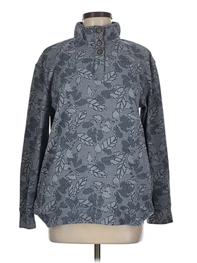 Pre-owned Lands' End Pullover Sweater In Blue